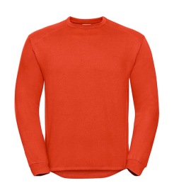 Workwear Set-In Sweatshirt Kleur ORANGE