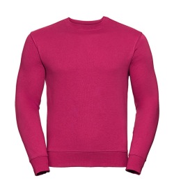 Authentic Set-In Sweatshirt Kleur FUCHSIA