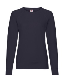 Lady-Fit Lightweight Raglan Sweat Kleur DEEP NAVY