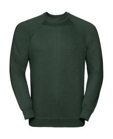 Raglan Sweatshirt 762M Kleur BOTTLE GREEN