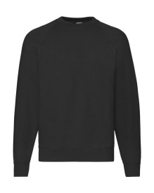 Raglan Sweatshirt Kleur BLACK