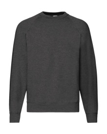 Raglan Sweatshirt Kleur DARK HEATHER GREY