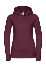 Ladies' Authentic Hooded Sweat Kleur BURGUNDY