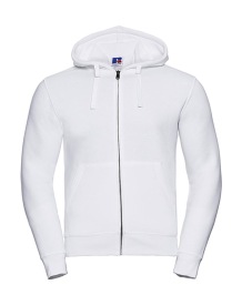 Authentic Zipped Hood Kleur WHITE