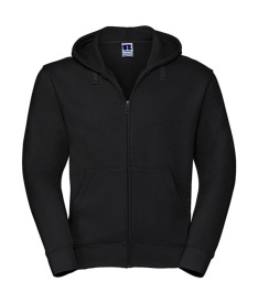 Authentic Zipped Hood Kleur BLACK