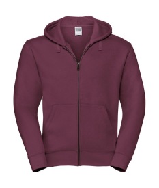 Authentic Zipped Hood Kleur BURGUNDY