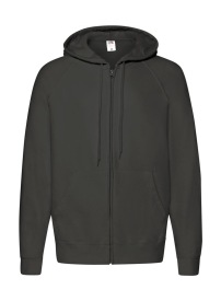 Lightweight Hooded Sweat Jacket Kleur LIGHT GRAPHITE