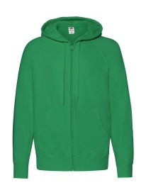 Lightweight Hooded Sweat Jacket Kleur KELLY GREEN