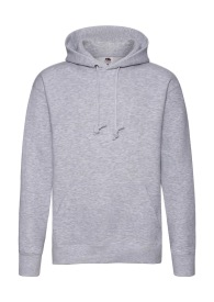 Hooded Sweat Premium 62-152-0 Kleur HEATHER GREY
