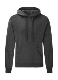 Hooded Sweat Classic 62-208-0 Kleur DARK HEATHER GREY
