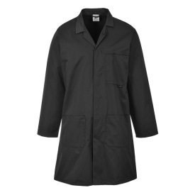 Laboschort - herenstofjas Kleur BLACK
