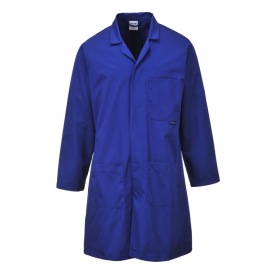 Laboschort - herenstofjas Kleur ROYAL BLUE