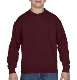 Kids' Blend Crew Neck Sweat Kleur MAROON