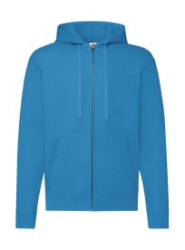 Hooded Sweat Jacket Kleur AZURE BLUE