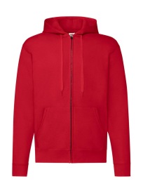 Hooded Sweat Jacket Kleur RED