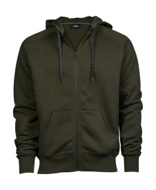 Hooded Zip Sweat 5434 Kleur DARK OLIVE