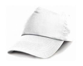 Baumwoll-Cap Kleur WHITE