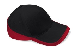 Teamwear Competition Cap Kleur BLACK/RED