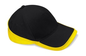Teamwear Competition Cap Kleur BLACK/YELLOW