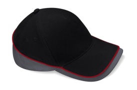 Teamwear Competition Cap Kleur ZWART - GRIJS