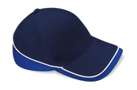 Teamwear Competition Cap Kleur NAVY BLUE/ROYAL BLUE