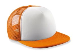 Vintage Snapback Trucker Kleur ORANGE/WHITE