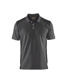 Poloshirt Blaklader 3324 Kleur MEDIUM GRIJS/ZWART