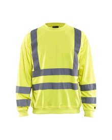 Sweatshirt High Vis 3341 Kleur HIGH VIS GEEL
