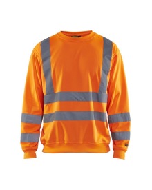 Sweatshirt High Vis 3341 Kleur HIGH VIS ORANJE