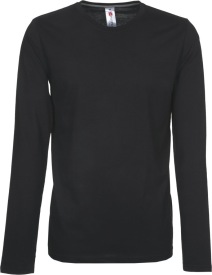 T-Shirt PINETA met lange mouwen Kleur_P black