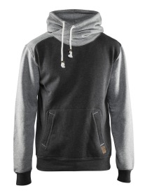 Hooded Sweatshirt 3399 Kleur GRIJS/ZWART