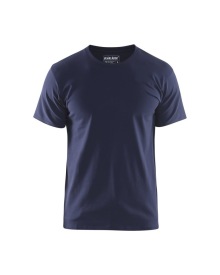 T-shirt slim fit 3533 160 gr Kleur MARINEBLAUW
