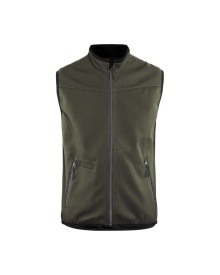 Softshell bodywarmer Kleur GROEN/ZWART