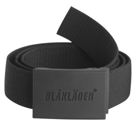Riem met stretch 4038 Kleur ZWART