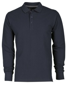 Polo FLORENCE longsleeve Kleur NAVY BLUE