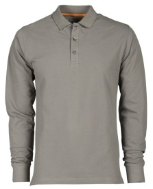 Polo FLORENCE longsleeve Kleur SMOKE