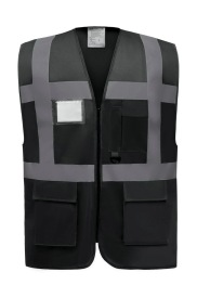 Hi Vis Executive Waistcoat Kleur BLACK
