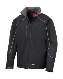 Ice Fell Hooded Softshell Jacket Kleur BLACK/BLACK