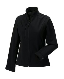 Ladies' Soft Shell Jacket Kleur BLACK
