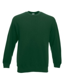 Classic Set-in Sweat Kleur BOTTLE GREEN