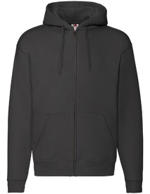 Premium Hooded Sweat-Jacket Kleur_W Black