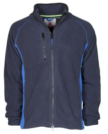 Fleecejas Payper ASPEN+ bi-colour Kleur_P navy blue/royal blue