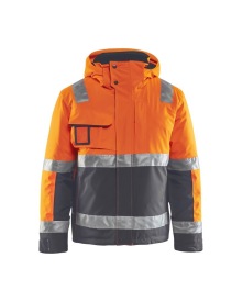 Winterjas High Vis Kleur High Vis Oranje/Medium Grijs