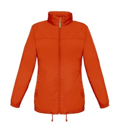 Ladies' Windbreaker Kleur ORANGE