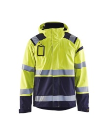 Shelljack High Vis Kleur High Vis Geel/Marineblauw