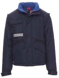 Winterjas Payper FIGHTER 2.0 afneembare mouwen Kleur_P navy blue/royal blue