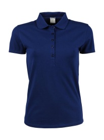 Ladies Luxury Stretch Polo Kleur INDIGO