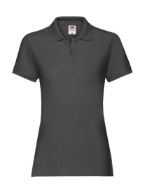 Lady-Fit Premium Polo Kleur LIGHT GRAPHITE