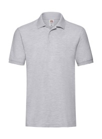 Premium Polo Kleur HEATHER GREY