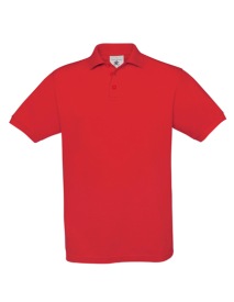 Safran / Unisex polo Kleur_W Red